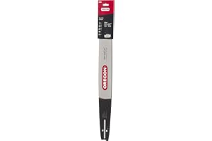 Oregon motorsåg styrstång 18 tum, K095 motorfäste | .825 cm tonhöjd, .148 cm mätare, VersaCut stång, 12 tandnäsa, svart