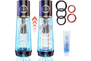 Penis Pump Sexleksak för män - Penis Pump Masturbator Erotisk Sexleksak, Män solo Penies.verlangerung Vibratorensets Blowjob Toy, Vakuumpump Vagina suger Masturbatorer Elektrisk med 10 olika lägen
