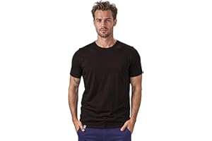 ALPIN LOACKER Merino Shirt Herren Kurzarm I Antischweißshirt I Merinowolle Tshirt I Thermooberteil atmungsaktiv und Poloshirt