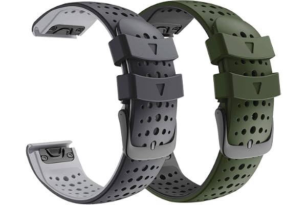 NotoCity Bracelet Fenix 6/Fenix 6 Pro de 22 mm de largeur pour Garmin Fenix 6/Fenix 5/Fenix 5 Plus/Fenix 6/Fenix 6 Pro/Fenix 7/Forerunner 935/Forerunner 945/Approach S60/Quatix 5