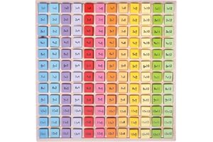 Bigjigs Toys, Multiplication Table Board Game, Wooden Toys, 1-12 Times Tables, Times Table Games For Kids, Number Games, Numbers For Kids, Educational Toys, Montessori Toys, Wooden Tray