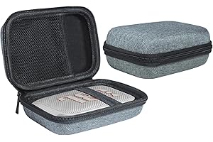 WANAIHA Custodia protettiva per altoparlante Bluetooth JBL GO 4, antiurto e impermeabile, solo custodia, grigio