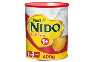 Nestle Nestlé NIDO One Plus Growing Up Formula for Toddlers 1-3 Years 400g Tin – Nutritional Milk Powder with Vitamins & Minerals
