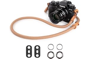 VOVMOEYA Correa Cámara, correa para el cuello y el hombro para cámara DSLR SLR, correa para cámara Fujifilm XS20 XT5 XH2S Nikon Zf Z8 Z30 Canon EOS R6 R7 R8 R10 R50 Sony A6700 A7C II A7IV A7R IV