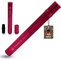 Coffret Bambou Style Égyptien - Grinder, Pot UV, Plateau - Tout-en-Un Pour Fumeurs - Purple Legacy