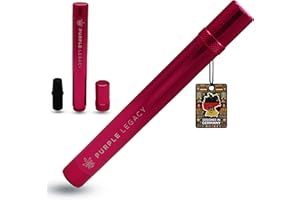 PURPLE LEGACY Astuccio per giunti Antiodore in alluminio Astuccio per giunti A prova di odore e impermeabile con supporto per giunti per blunt Tubo di giunzione lungo 138 mm Valigetta (Pink)