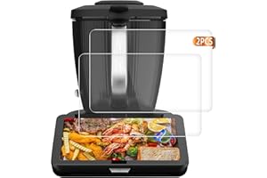 Gwenland Protectores de Pantalla para Vorwerk Thermomix TM7, 2 Unidades Película Compatibles con Accesorias Bimby TM7 - Ultra Delgada, Sin Burbujas, Irrompible y Resistente a los Arañazos