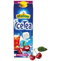 Pfanner IceTea Wild, Cherry, Directly Brewed Black Tea Varieties ...