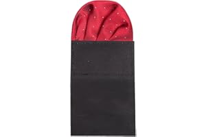 DonDon pañuelo para hombres ya doblado para asiento perfecto