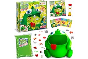CRAZE Magic Slime Monster - Juego de Mesa Familiar y Educativo para Niños +3 Años | Juego de Habilidad y Cartas para 2+ Jugadores | Partidas Rápidas de 15 Min | Instrucciones en Español y Portugués