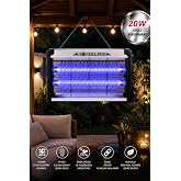 Glr KF-6020 Sinek &Ouml;ld&uuml;r&uuml;c&uuml; Lamba Uv Işıklı 20W Elektrikli Sivrisinek Tuzağı Işıklı Cihaz