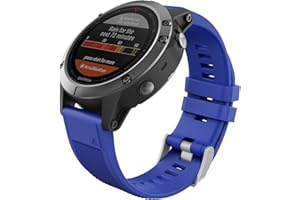 MoKo Correa Compatible con Garmin Fenix 7/7 Pro/6/6 Pro/5/5 Plus/Instinct Solar/Instinct 2/Forerunner 965/955/945, Quick Fit 22mm Banda Pulsera de Silicona de Repuesto