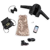 Corolle Girls - Dressing de Fête, 7 Accessoires, pour poupée Mannequin, 28 cm, dès 4 Ans, 9000610090