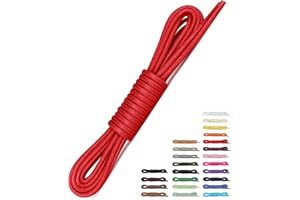 Laceter Lacci Tondi Fini Cerati - Diametro 2,5mm - Eleganti e Resistenti - Ideali per Scarpe Eleganti, Oxford, Derby e Stivaletti - Varie Lunghezze e Colori