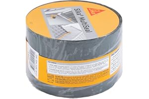 SIKA - Cinta selladora bituminosa - Sika Multiseal - Gris y Verde - Para reparación de techos y tejados - Impermeable - Rollo de 100 mm x 10 m