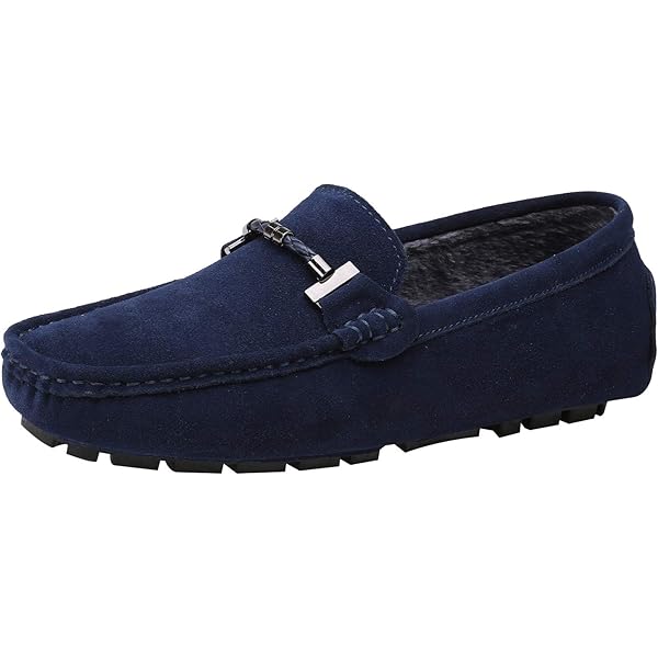 Magnann - Mocasnes de hombre Magnann de pel con detalle antfaz