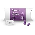 EarHub Soft Foam Earplugs, Hearing Protection 33dB, Ear Plugs Best Used for Sleep, Also Used for Travel, Work, Study & Concerts, Purple, 30 Pairs