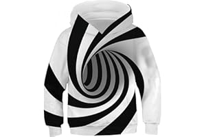 Ocean Plus Jungen Kapuzenpullover Bunt Teens Hoodie Kinder Langarm Pulli mit Kapuzen Sweatshirt Pullover
