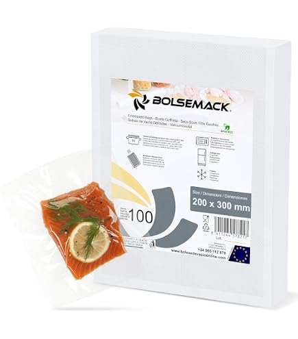 Plateaux Pour Emballage Sous Vide 165x250 Mm - 100 Feuilles PET Transparent, Sans BPA