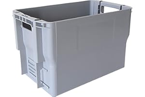 HEIGROUP Briefbehälter Typ 2, Postkisten, Postbehälter, Stapelbox, Kunststoffbehälter, Postbehälter