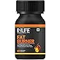 INLIFE Fat Burner with L-Carnitine, Green Tea, Green Coffee Bean, Natural Caffeine, L-Theanine, Bioperine Piperine…