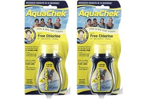 Aquachek 2 x 50 4 way Spa Hot Tub Pool Water Test Strips Chlorine PH Aquacheck
