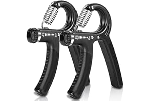 ‎APOGO APOGO Handtrainer, 2er Set Hand Trainingsgerät Fingertrainer, Fingerhantel Handgreif Trainer Handmuskeltrainer Einstellbarer Widerstandsbereich, Unterarm Krafttraining - Reduziert Gelenkschmerzen