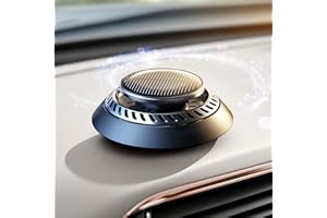 Ceeniu Car Air Fresheners, Solar Powered, Aluminum Alloy, Fragrance DIY, Premium Car Accessory, F21 Car Fragrance
