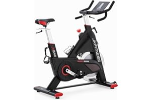 JK Fitness JK544【Spin Bike Magnetica con Volano da 22kg】Cyclette Professionale da Casa, Resistenza Manuale Micrometrica, Connessione APP Zwift & Kinomap, Pedali SPD, Display LCD, Peso Max 150kg