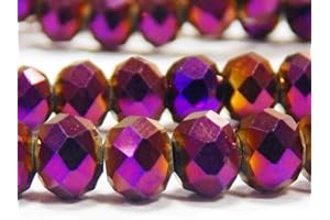 Perline in vetro di cristallo ceco sfaccettato, da 4/6/8/10 mm