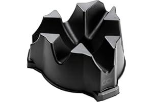 CyclingDeal Indoor Trainer Front Wheel Riser Block - 3 Different Heights Leveling Block for All Indoor Bike Trainers - Training Stationary Bikes Stabilizer Support