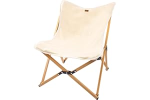 AKTIVE 63023 - Silla Plegable de Camping Tipo Glamping Sabana, portátil, Material: algodón y Aluminio, Resistente, Peso máximo soportado 110 kg., Medidas 56 x 70 x 75 cm