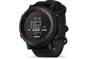 SUUNTO Core Montre de Sport Classique avec altimètre, baromètre et Boussole, Double Affichage du Lever du Soleil et du Coucher du Soleil, Alarme de température et de tempête pour randonnée, Montagne