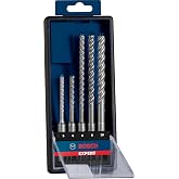 Bosch Professional Accessories 5 par&ccedil;a Expert SDS plus-7X Kırıcı Delici Delme U&ccedil;ları (Yumuşak taş, Sert taş, Beton, Donatılı 