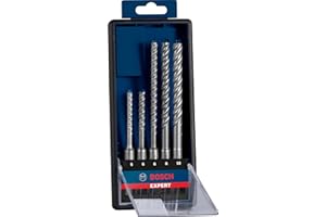 Bosch Professional 5x Expert SDS plus-7X Hammerbohrer Set (für Stahlbeton, Ø 5-10 mm, Zubehör Bohrhammer) | 5 Stück (1er Pack)