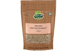 Organic Raw Buckwheat Groats 1kg by Hatton Hill Organic - Certified Organic