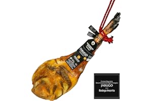 OLALLA 5-5,5 kg Epaule Jambon Ibérique de Bellota 100% Ibérique DOP Jabugo Summun -Jamon Entier Iberico Espagnol Cru Tranché au Couteau et pièce traditionnelle - Charcuterie Ibérique Espagne Gourmand