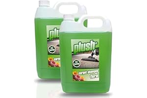 TRADE CHEMICALS Carpet Cleaner Shampoo & Odour Deodoriser (inc Pet) 10L Plush (FLORAL)