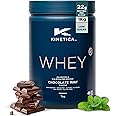 Kinetica Sports Whey Protein Powder -Chocolate Mint Flavour |22g Protein/Serve, 33 Servings/1Kg Pack |Gluten Free Supplement |Optimum for Muscle Growth & Recovery |Mixes Well with Water, Milk & Shakes