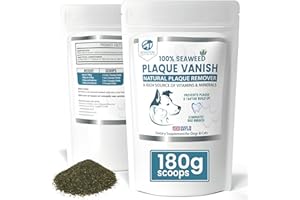 Petastical Plaque Vanish | Plaque Off Chiens et Chats | Banish Dents Détachant Plaque pour Dents Tartre Mauvaise Haleine (180 g)