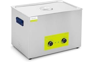 ulsonix Lavatrice a Ultrasuoni Vasca a Ultrasuoni PROCLEAN 30.0MS (30 litri, 600 W, Acciaio inox, 0-80 °C)