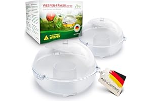 GARDIGO® Trampa para Avispa, Avispones, Insectos Interior y Exterior Muy Eficaz I Trampa Avispas Ahuyentalas y Atrapalas I Producto para Avispas