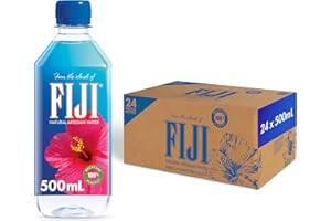 FIJI Natural Artesian Water, 16.9-Ounce Bottles (Pack of 24)