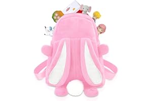 Annmore Borsa per FABA Raccontastorie Bambini, Zaino per FABA Personaggi Sonori Italiano, Custodia per FABA Cuffie, Coniglio Rosa