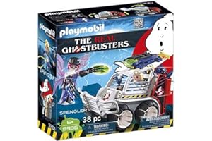 PLAYMOBIL Ghostbusters 9386 Spengler z pojazdem klatką, od 6 lat