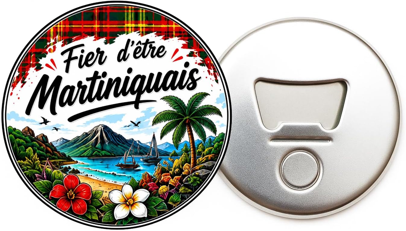 Avis d'Expert & Test Approfondi : decapsuleur aimanté Martiniquais Fier d être (Sélection)