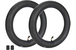 RUHUO 2 pack of 12.5x2.25 (12 1/2"x2 1/4") Inner Tubes w/Bent Valve Stem tr87 Replacement for Pocket Mod, Bella, Betty, Bistro, Daisy, Hannah, GT - Gas & Electric Scooters, Kids Bike & Balance Bike