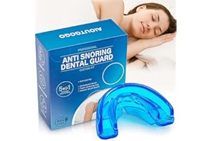 AIOUTGOGO Snoring Aids for Men Effective Anti-Snoring Devices Mouthpiece-Stop Snoring Comfortable, Ready to Use Snore Stopper, Soft Snoring Mouth Guard Aids for Women,Bring Quiet Night Snore Reducing