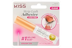 Kiss Lash Glue Clear, transparent, 5 g (1-pack)
