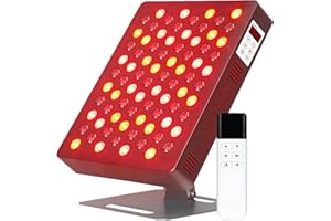 Nebula Dispositivo De Terapia Con Luz Roja LED Platinum NB400P | Iluminación Infrarroja Cercana Para La Recuperación, El Alivio Y Bienestar | Función De Pulso 0-200 | Controlador Inalámbrico Incluido